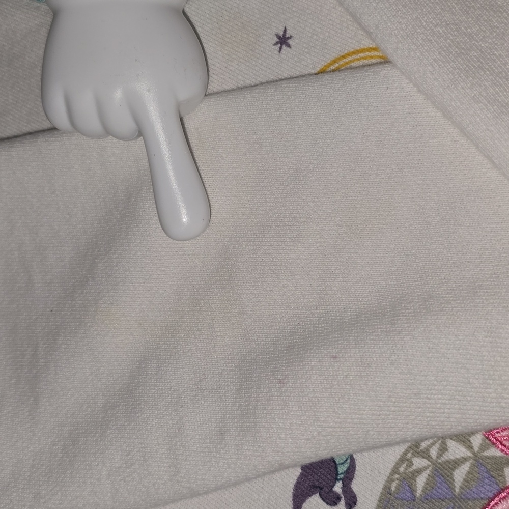 Walt Disney World Disney Parks Minnie Mouse Castle White Hoodie Sweatshirt Small - Picture 12 of 16